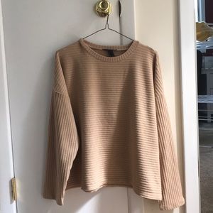 🍂 Forever 21 Knit Cream Top